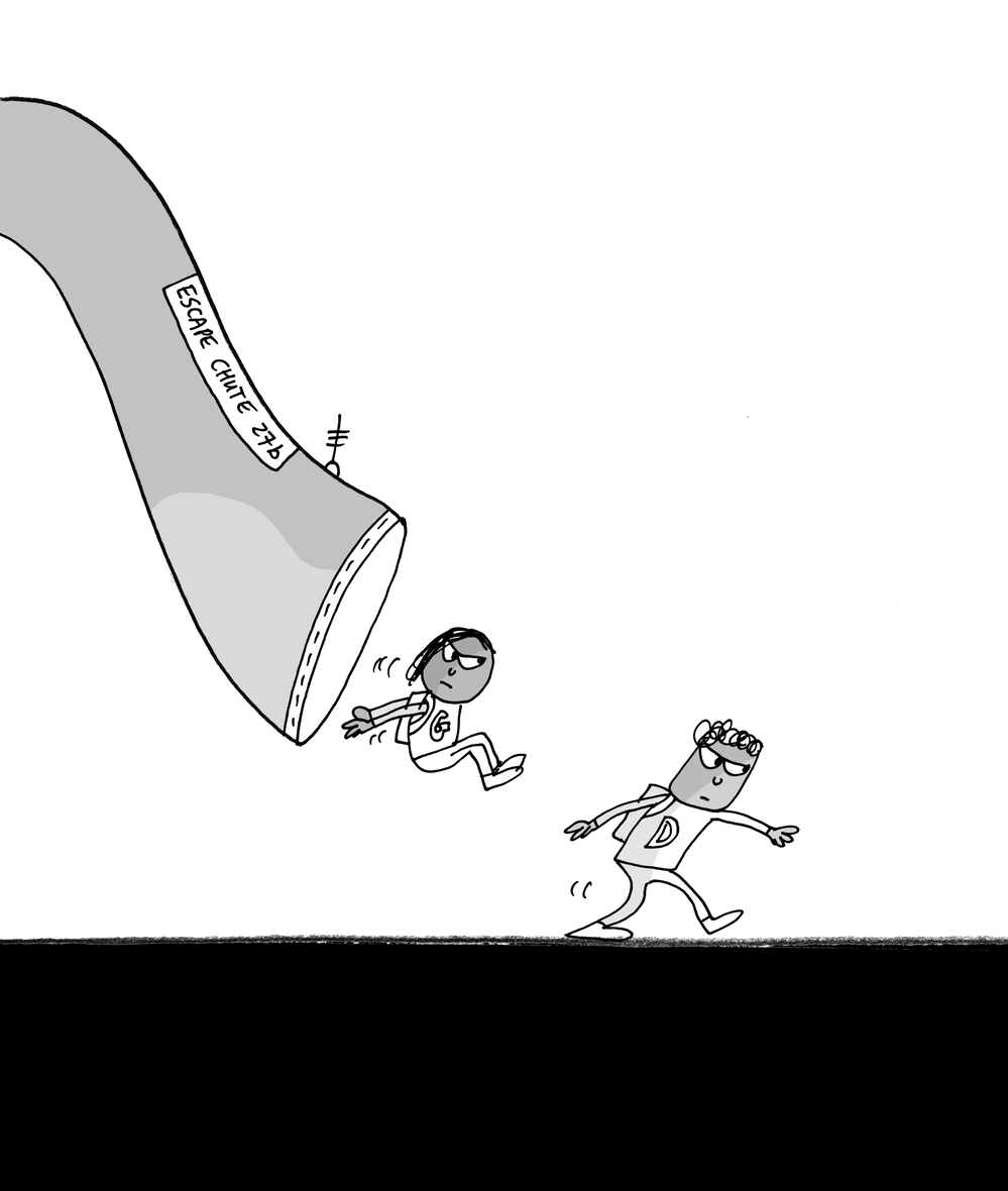 escape chutes