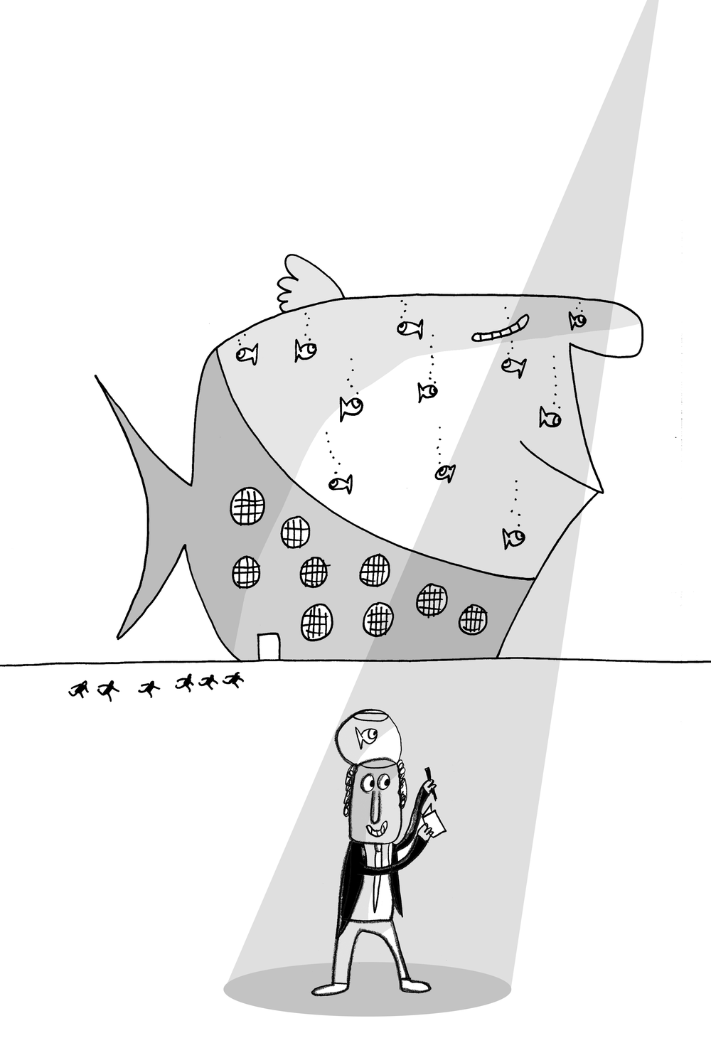 Fishbowl-on-Head Class