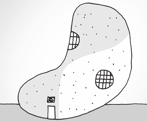 Bent Potato Building