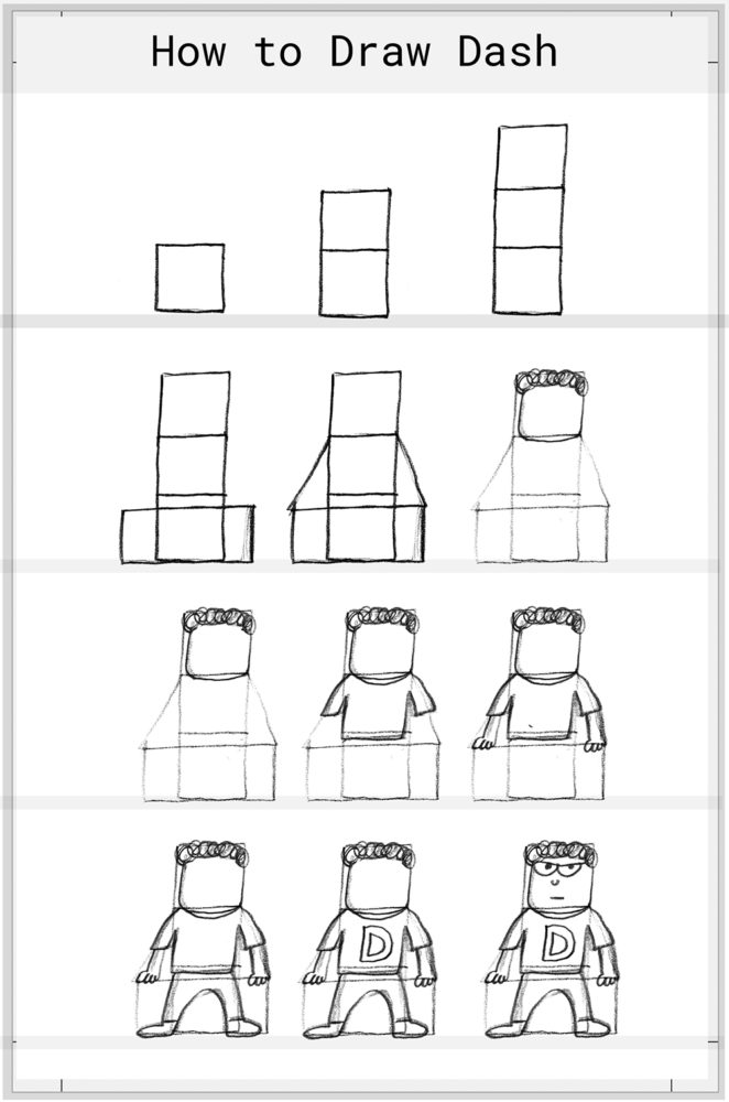 How to Draw Dash